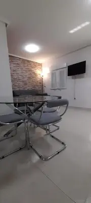 Una televisión o centro de entretenimiento en LA CASITA SERRANA