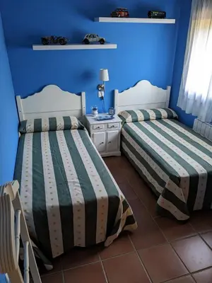 Cama o camas de una habitación en Finca Alegrías