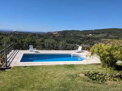 Piscina en o cerca de Finca Alegrías