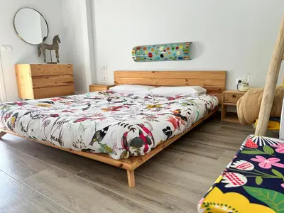 Cama o camas de una habitación en Los Naranjos Eco Home Apartamentos Rurales