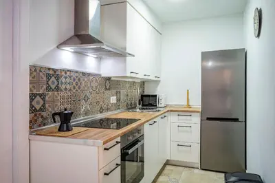 Una cocina o zona de cocina en APARTAMENTO BERROCALA