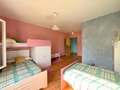 Cama o camas de una habitación en La Canaleja