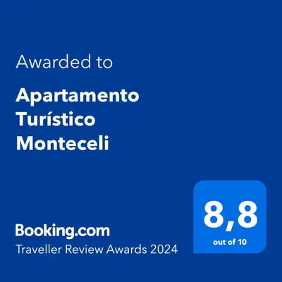 Certificado, premio, señal o documento que está expuesto en Apartamento Turístico Monteceli AT-CC-00748