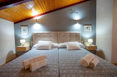 Cama o camas de una habitación en Dúplex apartamento Godoy Centro by keyhom