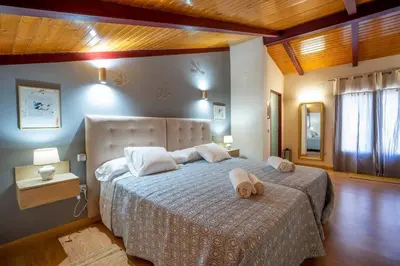 Cama o camas de una habitación en Dúplex apartamento Godoy Centro by keyhom