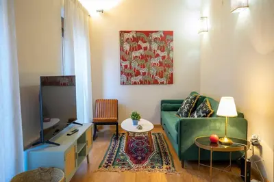 Zona de estar de Dúplex apartamento Godoy Centro by keyhom