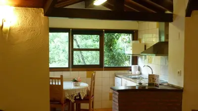 Una cocina o zona de cocina en Casa Rural Crisol Spa