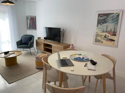 Zona de estar de Apartamento La Peatonal