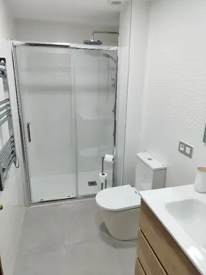 Un baño de Exclusiva vivienda en el centro de Salamanca
