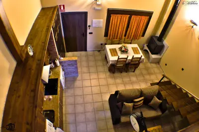 Zona de estar de Apartamentos Rurales El Calama