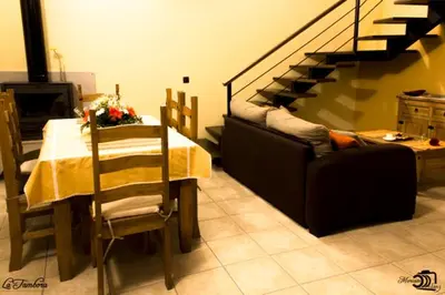 Zona de estar de Apartamentos Rurales El Calama