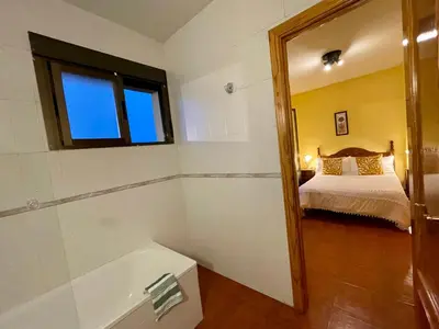 Cama o camas de una habitación en Espejo del Tiétar - La comodidad de baños en suite