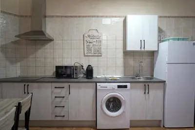 Una cocina o zona de cocina en Casa del Caño