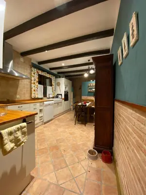 Una cocina o zona de cocina en Casa Rural el Zapatero