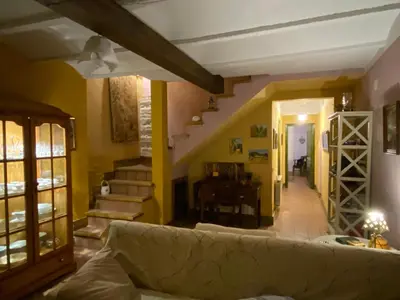 Zona de estar de Casa Rural el Zapatero