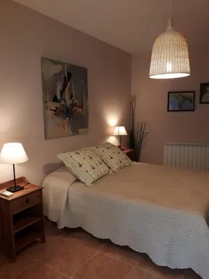 Cama o camas de una habitación en Luna Menguante