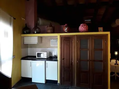 Una cocina o zona de cocina en Luna Menguante