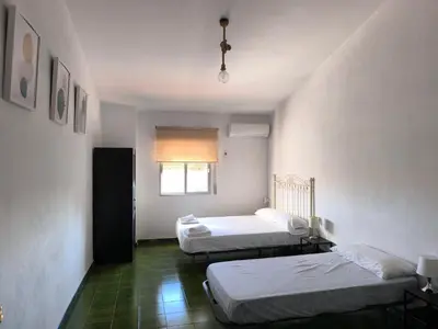 Cama o camas de una habitación en Apartamento Pozo Concejo