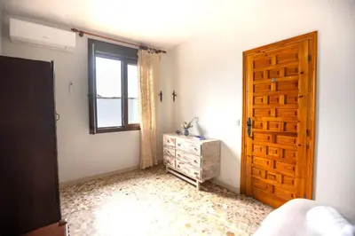Cama o camas de una habitación en Casa Rural Teralba 2
