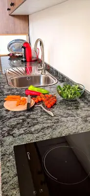 Una cocina o zona de cocina en Casa Rural Teralba 2