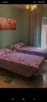 Cama o camas de una habitación en CASA MORENO VUT