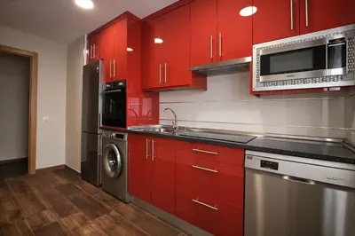 Una cocina o zona de cocina en Casa Rural La Nava