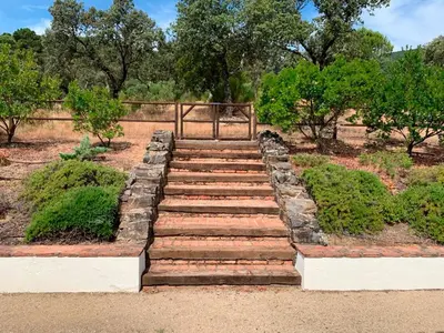 Jardín al aire libre en Casa Rural La Joyona