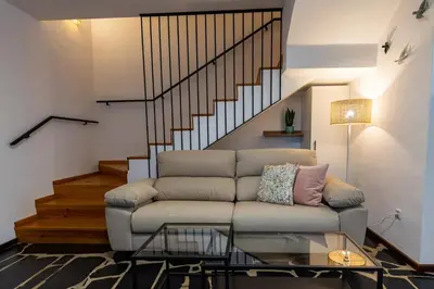 Zona de estar de Apartamentos Rurales la Campiña