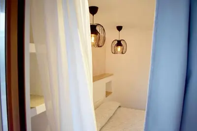 Cama o camas de una habitación en Casa Rural Puente Moneo - Spa Sierra de Francia