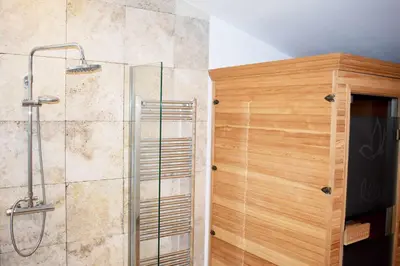 Un baño de Casa Rural Puente Moneo - Spa Sierra de Francia
