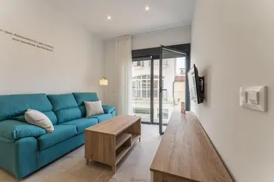 Zona de estar de CMDreams Platinium- Apartamentos turísticos en el centro de Mérida