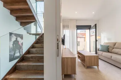 Zona de estar de CMDreams Platinium- Apartamentos turísticos en el centro de Mérida