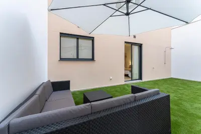Zona de estar de CMDreams Platinium- Apartamentos turísticos en el centro de Mérida