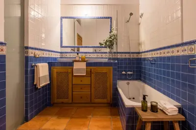 Un baño de Casa del Aire