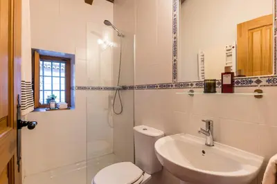 Un baño de Casa del Aire