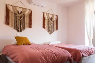 Cama o camas de una habitación en Increíble Duplex luminoso, plaza del Aymto.