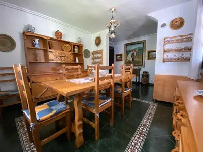 Zona de estar de Casa del Pintor Antonio Mesa