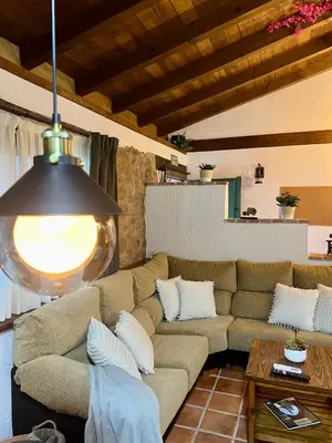 Zona de estar de El latido del Tiétar