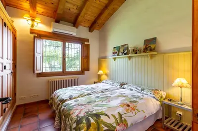 Cama o camas de una habitación en LA MOGORRA