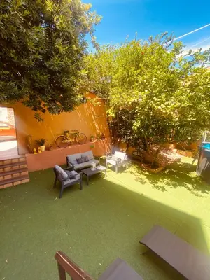 Jardín al aire libre en CASA LAS HERRERA