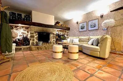 Zona de estar de Casa Rural La Cordonera