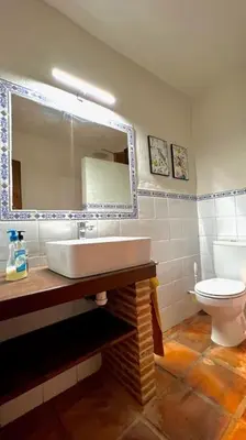 Un baño de Casa Rural La Cordonera