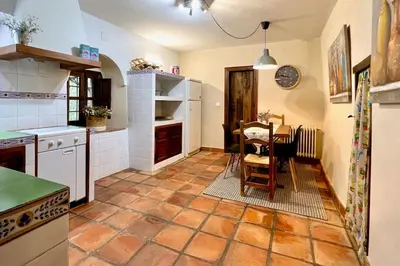 Una cocina o zona de cocina en Casa Rural La Cordonera