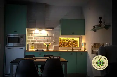Una cocina o zona de cocina en AT la Abuela Antonia-La Casina