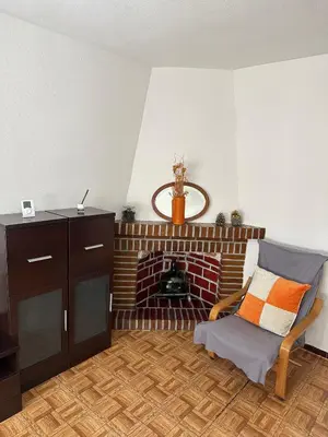 Zona de estar de Escondite de Julia