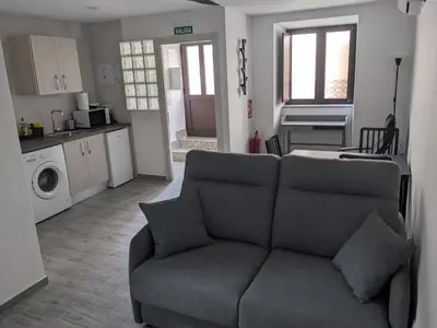 Una cocina o zona de cocina en Apartamento Rural Zahora
