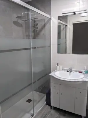 Un baño de Apartamento Rural Zahora