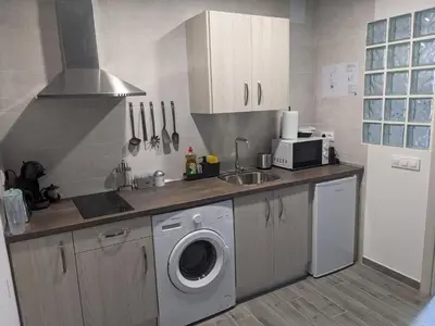 Una cocina o zona de cocina en Apartamento Rural Zahora