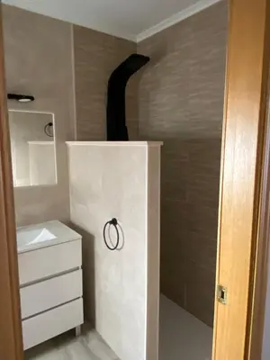 Cama o camas de una habitación en TRES COLUMNAS