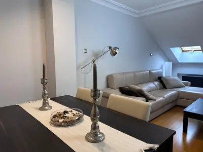 Zona de estar de Apartamento Gran Vía - PARKING GRATIS